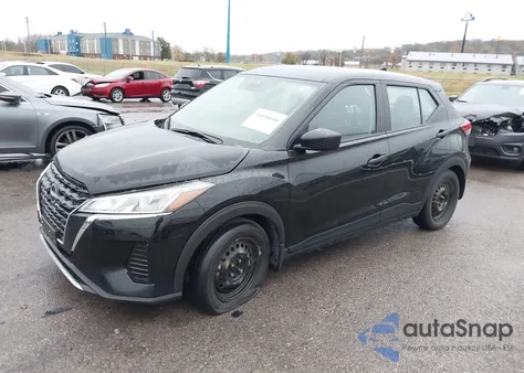 2023 Nissan Kicks S Xtronic Cvt z USA, uszkodzony, nr VIN 3N1CP5BV1PL473209